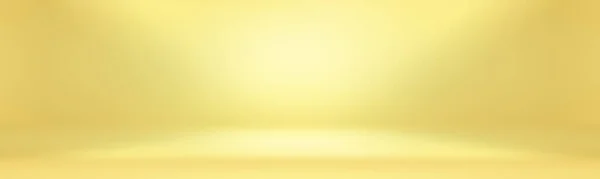 Анотація Розкішна Золота Жовта Градієнтна Стіна Студії Добре Використовується Фон — стокове фото