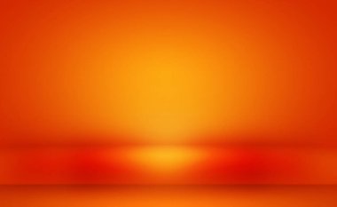 Soyut Turuncu arkaplan tasarımı, stüdyo, oda, web şablonu, düz daire eğimli iş raporu