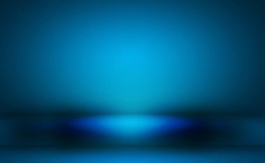 Soyut Lüks Derece Mavi arka plan. Siyah vignette Stüdyo Sancağıyla Pürüzsüz Koyu Mavi