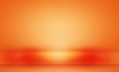 Soyut Turuncu arkaplan tasarımı, stüdyo, oda, web şablonu, düz daire eğimli iş raporu