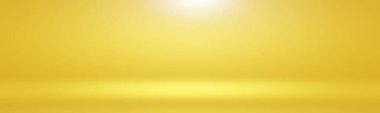 Soyut Lüks Altın Gradyan Stüdyo Duvarı. Arka plan, düzen, afiş ve ürün sunumu olarak kullanılabilir.