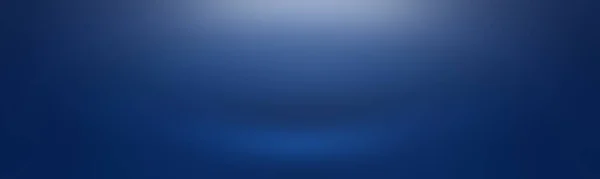 Resumo Gradiente Luxo Fundo Azul Azul Escuro Liso Com Vinheta — Fotografia de Stock