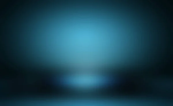 Abstract Luxe Verloop Blauwe Achtergrond Glad Donkerblauw Met Zwarte Vignet — Stockfoto
