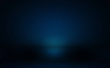 Soyut Lüks Derece Mavi arka plan. Siyah vignette Stüdyo Sancağıyla Pürüzsüz Koyu Mavi