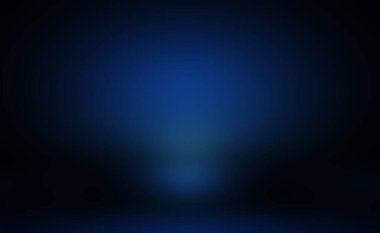 Soyut Lüks Derece Mavi arka plan. Siyah vignette Stüdyo Sancağıyla Pürüzsüz Koyu Mavi