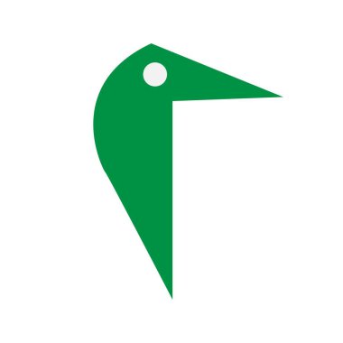 Grafik tasarım projesi için deniz atı simgesi