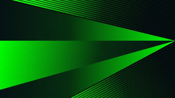 Τριγωνικό Αφηρημένο Φόντο Συνδυασμό Μοτίβο Γραμμή Τυλιγμένο Σκούρο Πράσινο Χρώμα — Διανυσματικό Αρχείο