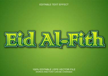 Kurban Bayramı metin efekti