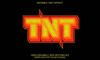 Metin etkisi. Kelimeler ve yazı tipi değiştirilebilir