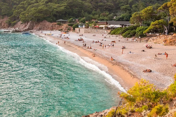 Meerestal Und Wilder Strand Kabak Fethiye Türkei — Stockfoto