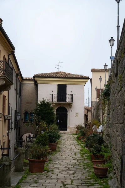 San Marino Castle Landscape — Stock Photo, Image