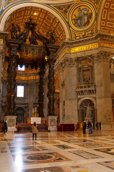 Basílica São Pedro Cidade Vaticana — Fotografia de Stock