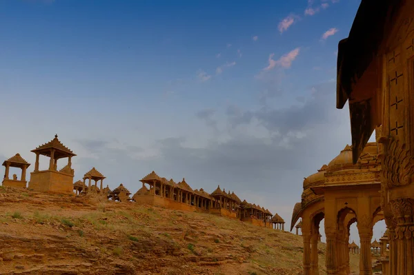 Bada Bagh Barabagh Hindistan Jaisalmer Şehrinde Jaisalmer Kralları Anlamına Gelen — Stok fotoğraf