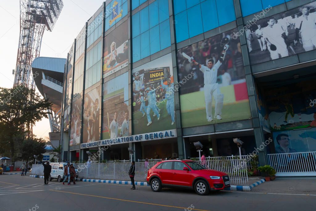 Kolkata, West Bengal, India 12th January 2020 Office of the CAB or Cricket Association of