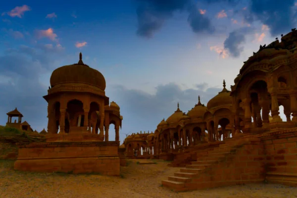 Unscharfes Bild Von Bada Bagh Oder Barabagh Bedeutet Großer Garten — Stockfoto