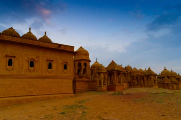 Unscharfes Bild Von Bada Bagh Oder Barabagh Bedeutet Großer Garten — Stockfoto