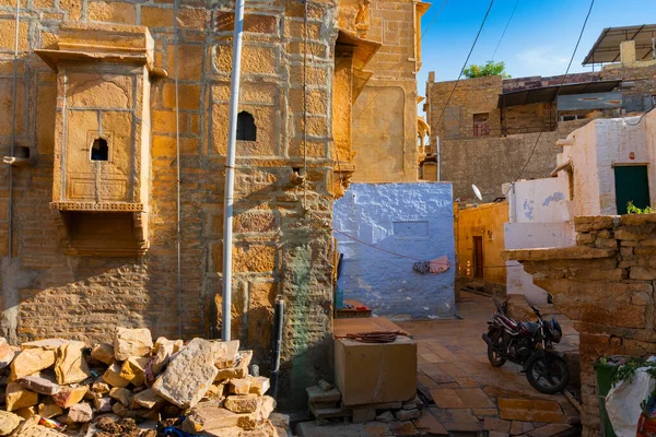 Jaisalmer Rajastán India Octubre 2019 Vista Interior Del Fuerte Jaisalmer — Foto de Stock