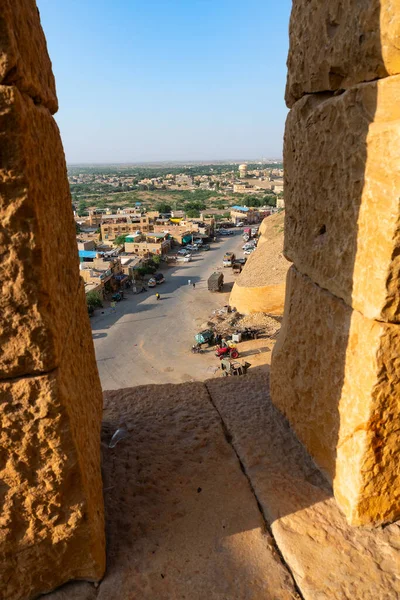 Jaisalmer Rajasthan Índia Outubro 2019 Forte Jaisalmer Sonar Quila Forte — Fotografia de Stock