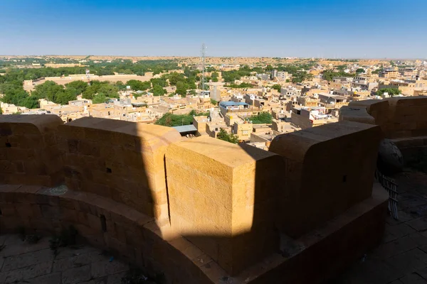 Jaisalmer Rajasthan India October 2019 View Jaisalmer City Jaislamer Fort — 图库照片