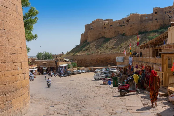 Jaisalmer Rajastán India Octubre 2019 Fuerte Jaisalmer Sonar Quila Fuerte —  Fotos de Stock