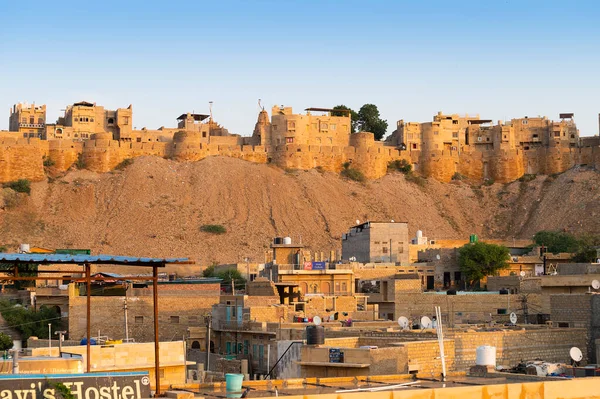 Jaisalmer Rajasthan India October 2019 Jaisalmer Fort Sonar Quila Golden — Stock Photo, Image