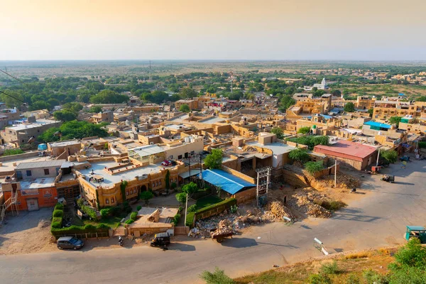 Jaisalmer Rajastán India Octubre16 2019 Vista Ciudad Jaisalmer Desde Interior —  Fotos de Stock