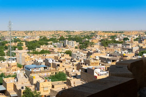Jaisalmer Rajastán India Octubre16 2019 Vista Ciudad Jaisalmer Desde Interior — Foto de Stock