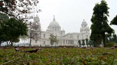HD stock timelapse video of Victoria Memorial, a large marble building in Central Kolkata, It is one of the famous monuments of Kolkata, West Bengal, India.