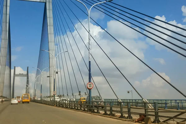 Howrah West Bengal India Июля 2018 Года Vidyasagar Setu Мост — стоковое фото