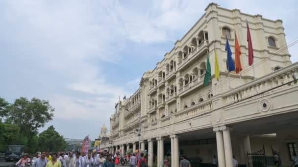 Kolkata West Bengal India 21St July 2022 Iconic Grand Hotel — Stockvideo