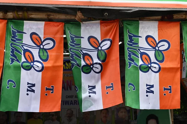 Kolkata West Bengal India Липня 2022 All India Trinamool Congress — стокове фото