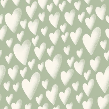 Kalpleri olan kusursuz bir güzellik. Dijital pastel desen. Duvar kağıdı, tekstil ve paket için en iyi tasarım. Sosyal medya için inanılmaz bir geçmiş. Sevgililer Günü için, sevgililer günü için tasarım.