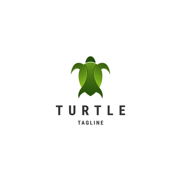 Impresionante Tortuga Premium Logo Design — Vector de stock