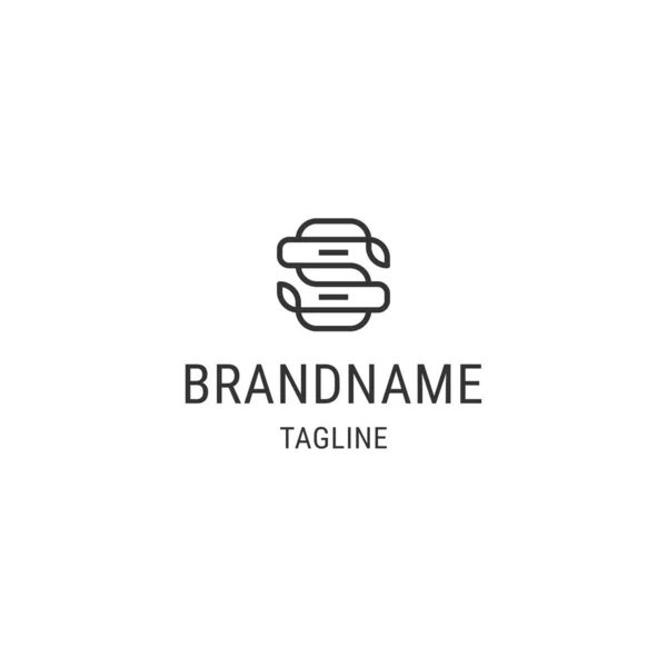 Unternehmen Brief Logo Design — Stockvektor