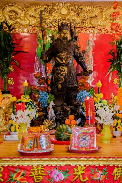 Gran Guan Dios Santuario Del Padre Éxito Jay Rong Tai —  Fotos de Stock