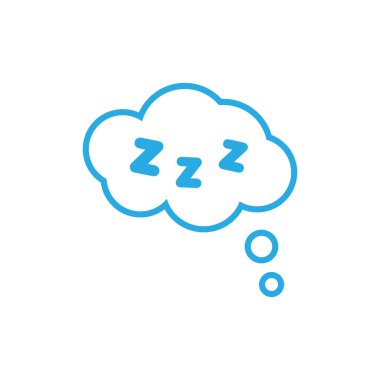 bulut vektörü simgesi modern illüstrasyon