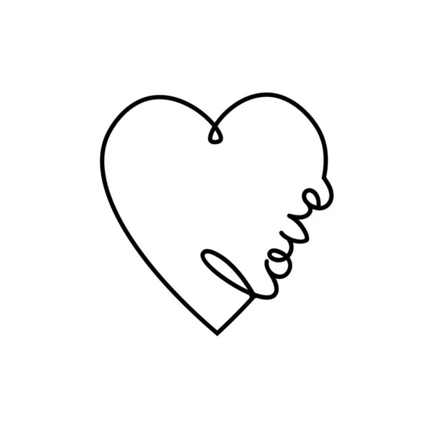Srdce Láska Vášeň Romantický Vektor Ilustrace — Stockový vektor