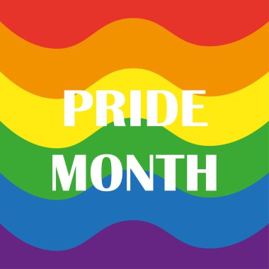 Gurur ayı vektör illüstrasyon arkaplan metni 