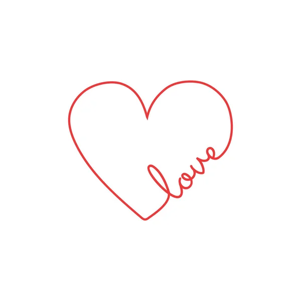 Love Heart Icon Icon Illustration Design — стоковый вектор