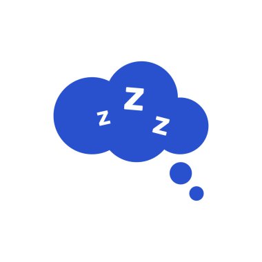 Bulut simgesi vektör illüstrasyonu