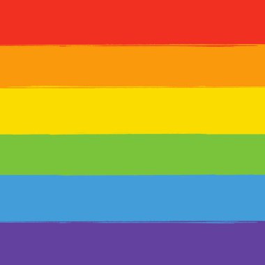 Gurur ayı, LGBT konsept vektör resimleme arkaplanı 