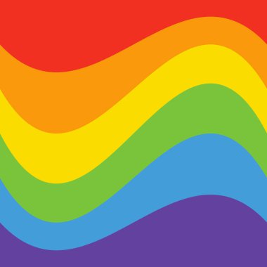Gurur ayı, LGBT konsept vektör resimleme arkaplanı 