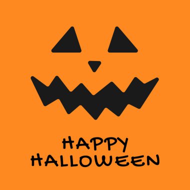 Cadılar Bayramı Balkabağı, vektör çizim