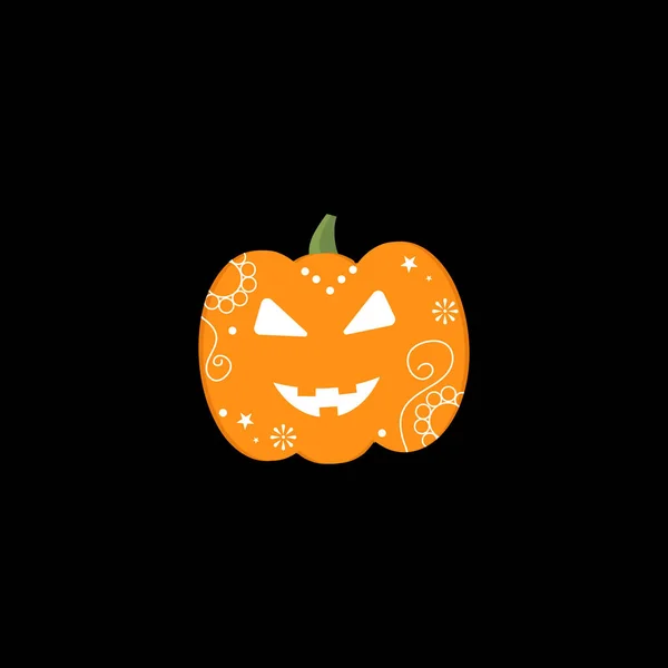 Halloween Koncept Vektor Illustration Bakgrund — Stock vektor