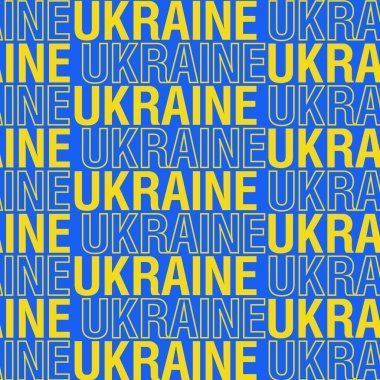 Ukrayna vektör çizimi tasarımı