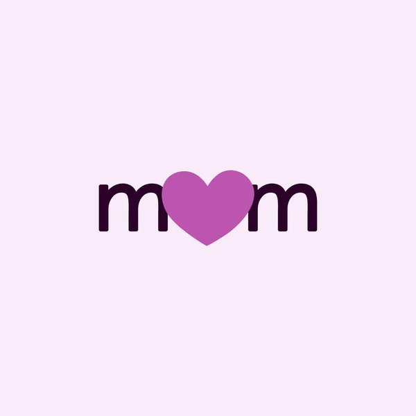 Χαρούμενη Ημέρα Της Μητέρας Διανυσματική Απεικόνιση — Διανυσματικό Αρχείο