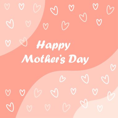 Sevgililer Gününüz kutlu olsun. Kalpli, vektör resimli.