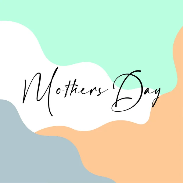 vector illustration of mother's day holiday