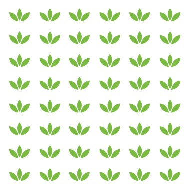 Yeşil yapraklar. vektör illüstrasyonu.