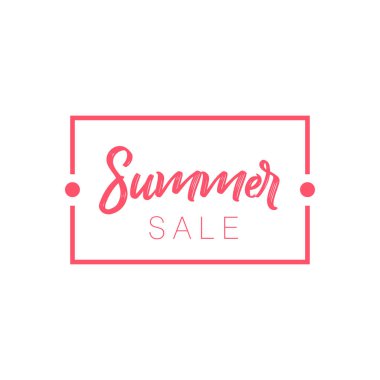 İndirim ve mesajla birlikte satış afişi. vektör illüstrasyonu